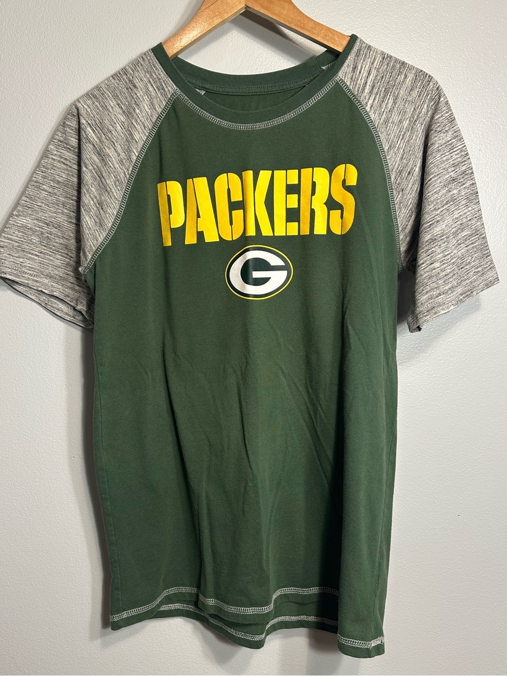 NFL Team GB Packers Raglan Shirt